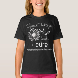 Dandelion Postpartum Depression Awareness T-shirt