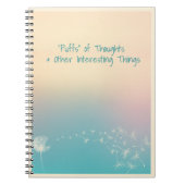 Dandelion Puff notitieboek (Voorkant)