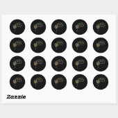 Dandelion Puzzle Piece Cool Autism Awareness Gift Ronde Sticker (Vel)