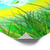 Dandelion reach Life Message, Poster (Hoek)