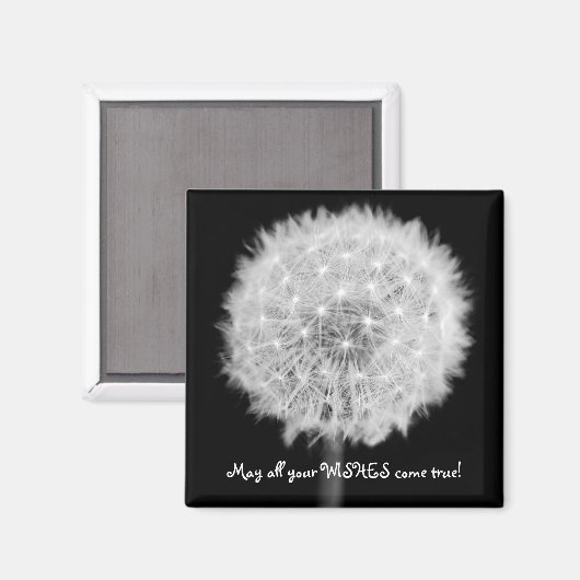 Dandelion Refkoelkast magnet (Voorkant / Achterkant)