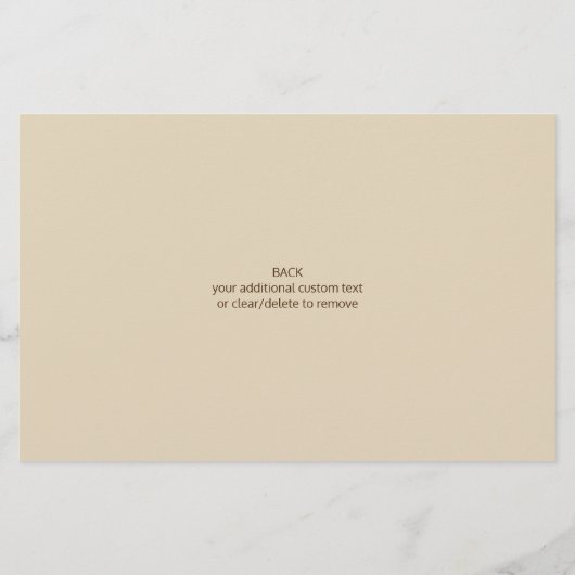 Dandelion Rustic Flower Simple Moderne 3-foto Flyer (Achterkant)