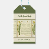 Dandelion Salad Cadeaulabel (Voorkant)