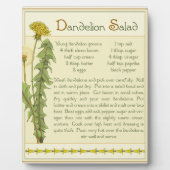 Dandelion Salad - Fotoplaat (Voorkant)