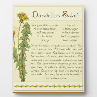 Dandelion Salad - Fotoplaat