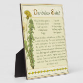 Dandelion Salad - Fotoplaat (Zijkant)