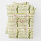 Dandelion Salad Inpakpapier Vel (In situ)