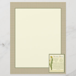 Dandelion Salad-Notitieboek