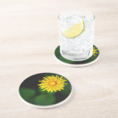 Dandelion Sandstone Onderzetter (Zijkant)