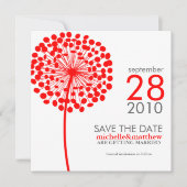Dandelion Save the Date Announements (Voorkant)