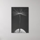 Dandelion Seed Foto op Canvas (Voorkant)