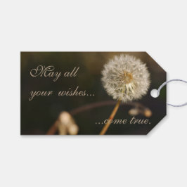 Dandelion Seed Head in Brown Tones Cadeaulabel