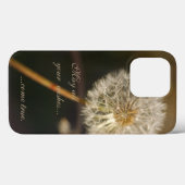 Dandelion Seed Head in Brown Tones Case-Mate iPhone Case (Achterkant (horizontaal))