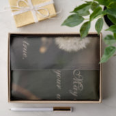 Dandelion Seed Head in Brown Tones Tissuepapier (Geschenk)