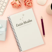 Dandelion Seed Rustic Botanical Business Logo Planner