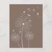 Dandelion Seed Theven Briefkaart (Voorkant)