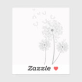 Dandelion Seeds Bgloing Sticker (Vel)