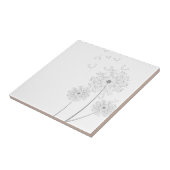 Dandelion Seeds Bgloing Tegeltje (Zijkant)