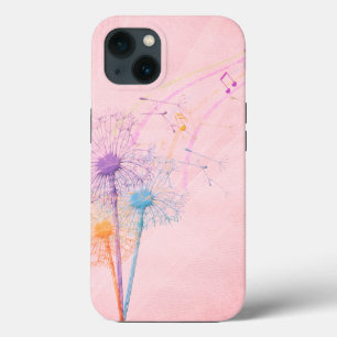 Dandelion Seeds en Muzieknoten Case-Mate iPhone Case