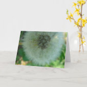 Dandelion Seeds Kaart (Gele Bloem)