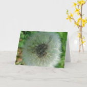 Dandelion Seeds Kaart (Gele Bloem)
