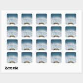 Dandelion Seeds Vierkante Sticker (Vel)