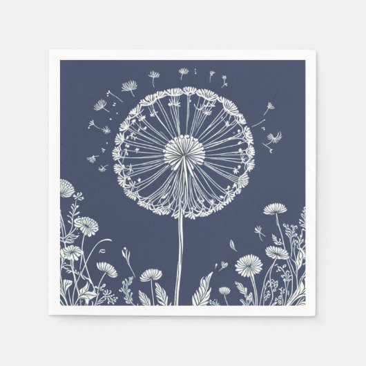 Dandelion Servet (Voorkant)