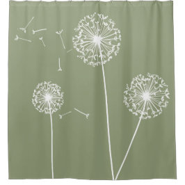 Dandelion Shower Curtain Douchegordijn