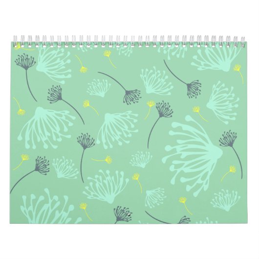 Dandelion Silhouette Kalender (Hoes)