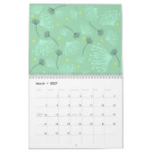 Dandelion Silhouette Kalender (Mar 2027)