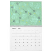 Dandelion Silhouette Kalender (Jan 2027)