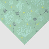 Dandelion Silhouette Tissuepapier (Detail)