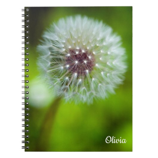 Dandelion Spiral notitieboek (Voorkant)