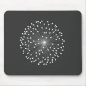 DANDELION STARBURST IN HET WIT MUISMAT (Voorkant)