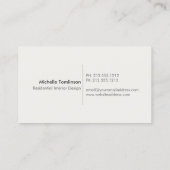 DANDELION STARBURST LOGO IN FRIS GROEN VISITEKAARTJE (Achterkant)