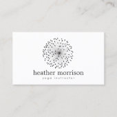 DANDELION STARBURST LOGO OP WIT VISITEKAARTJE (Voorkant)