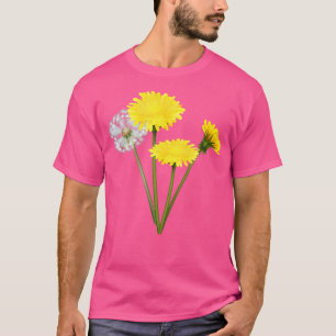 Dandelion Summer Flower Love Planten Gardening T-shirt