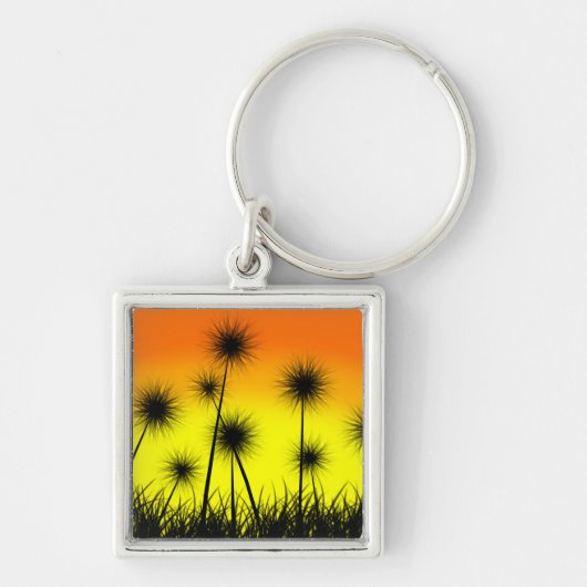 Dandelion Sunrise Sleutelhanger (Voorkant)