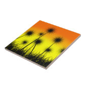 Dandelion Sunrise Tegeltje (Zijkant)