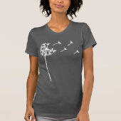 Dandelion T-Shirt-houtskool grijs  T-shirt (Voorkant)