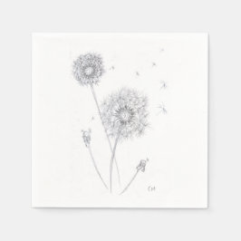 Dandelion Table Napkin Servet