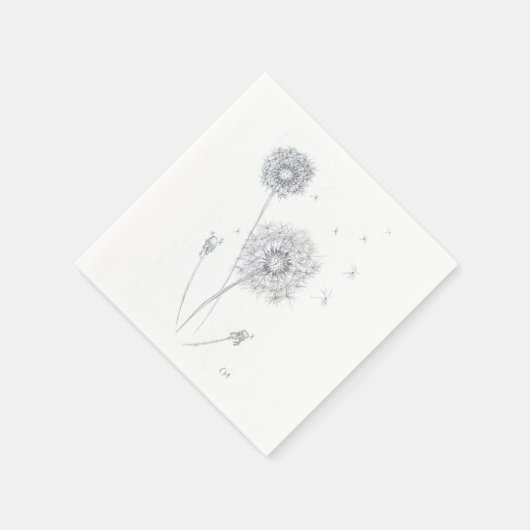 Dandelion Table Napkin Servet (Hoek)