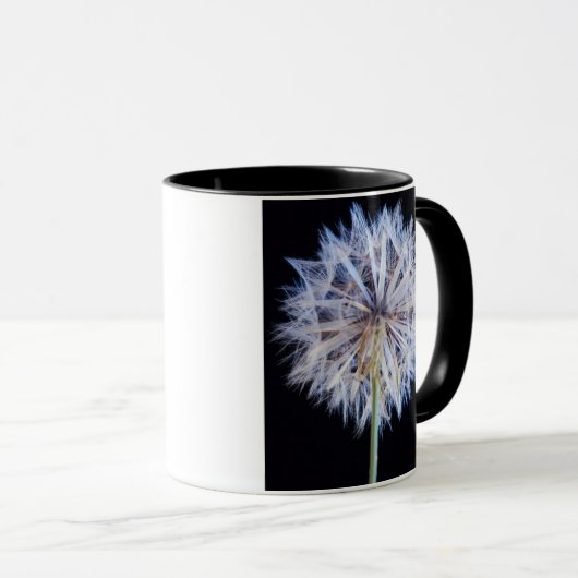 Dandelion (Taraxacum Officinale) zaadkop Mok (Voorkant rechts)