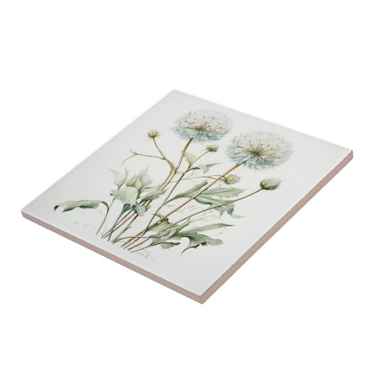 Dandelion Tegeltje (Zijkant)