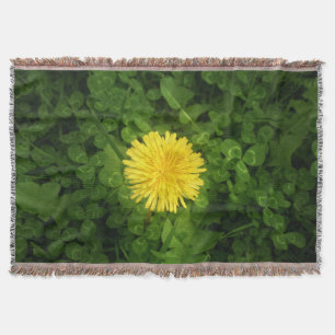 Dandelion Throw Blanket Deken