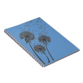 Dandelion Trio-laptop Notitieboek (Rechterzijde)