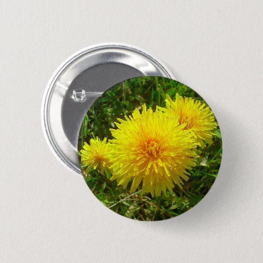 Dandelion Trio Ronde Button 5,7 Cm (Voorkant /achterkant)