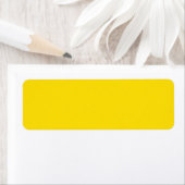 Dandelion (vaste kleur) etiket (Insitu)