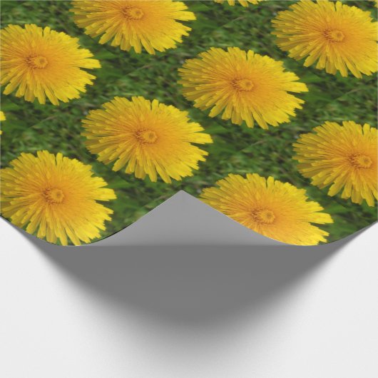 Dandelion Verpakkingspapier Cadeaupapier (Hoek)