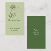 Dandelion Visitekaartje (Voorkant / Achterkant)